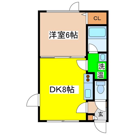 ｂｉｓｃｕｉｔ（ビスケット）の物件間取画像